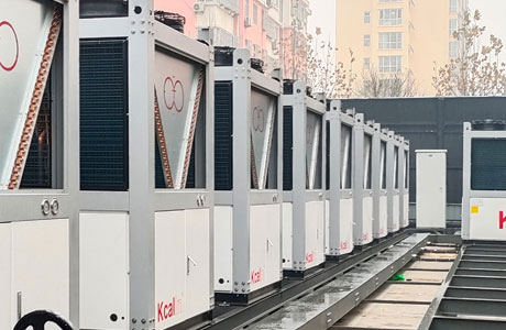 Thermal operation project of a residential quarter