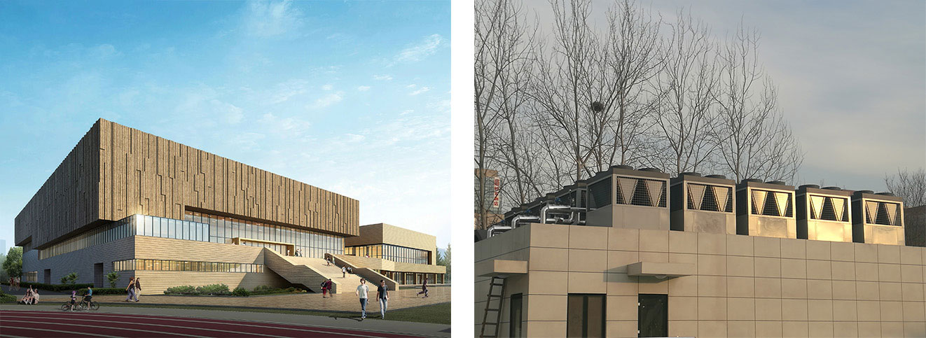 Ventilation and air conditioning project of Art and Sports Center of Qilu University of Technology