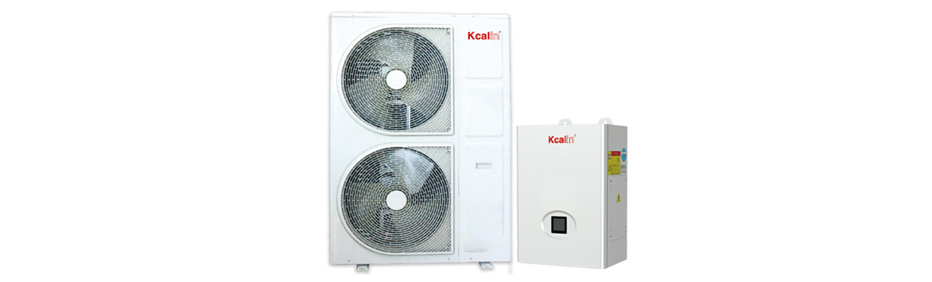 Household split low-temperature air source heat pump unit